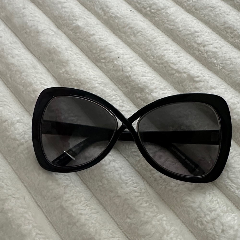 Tom Ford Black Oversized Sunglasses